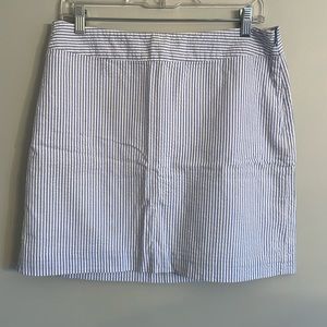 Vineyard Vines 100% cotton seersucker skirt